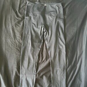 Black Athletic Leggings with Pockets